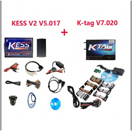 The different between Kess V2 V5.017 and Ktag V7.020 ECU