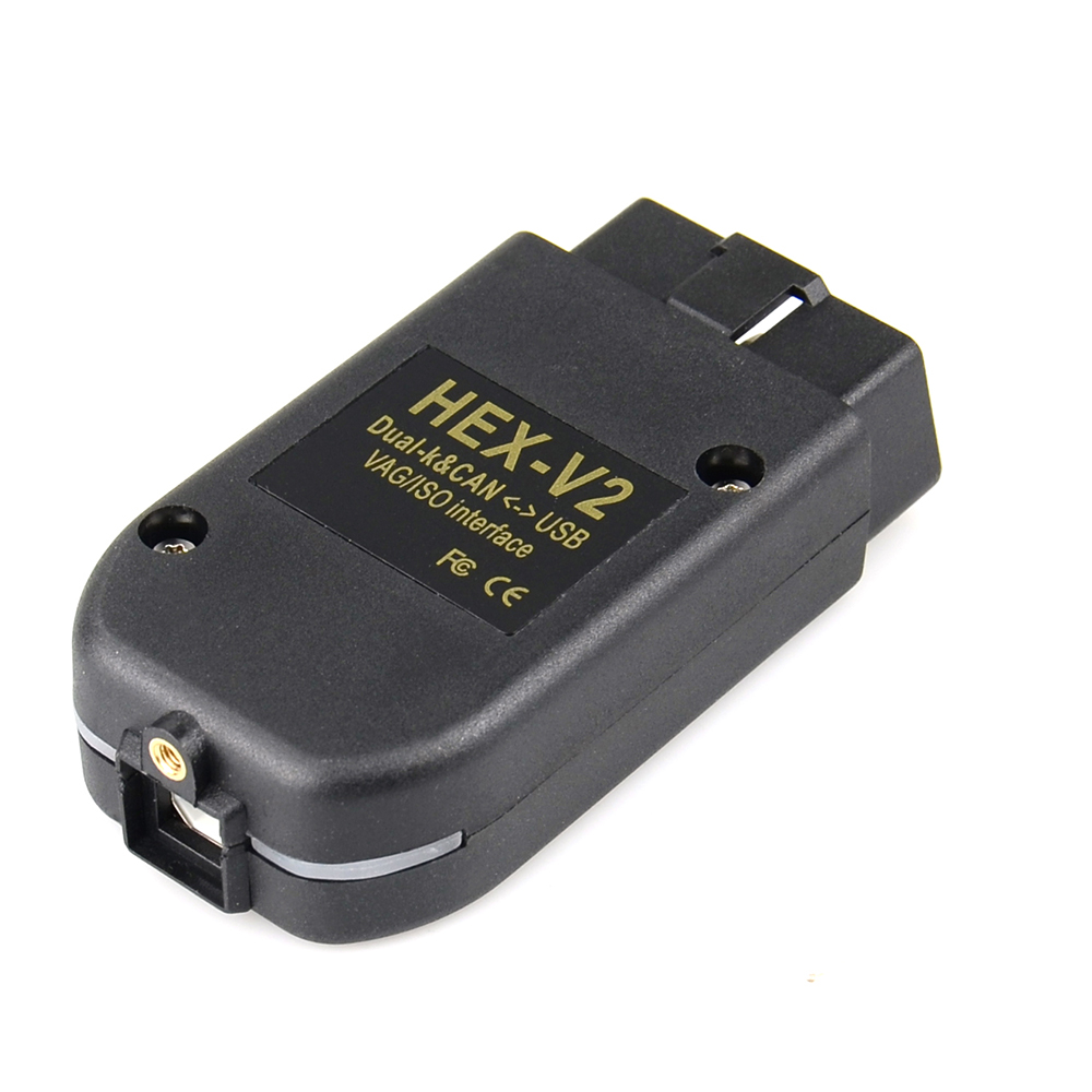 US$35.50 - V23.03 VAG COM VCDS HEX V2 Intelligent Dual-K & CAN USB