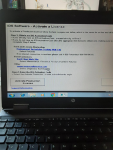 ford ids software license