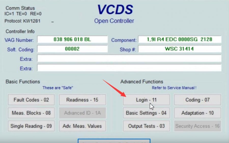 How to Use VCDS to Do EGR Delete Adaptation for VAG VW – The Blog of ...