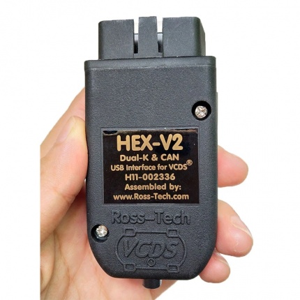 VCDS HEX-V2 V24.05 VAG COM 24.5 VCDS HEX V2 Intelligent Dual-K & CAN USB Interface
