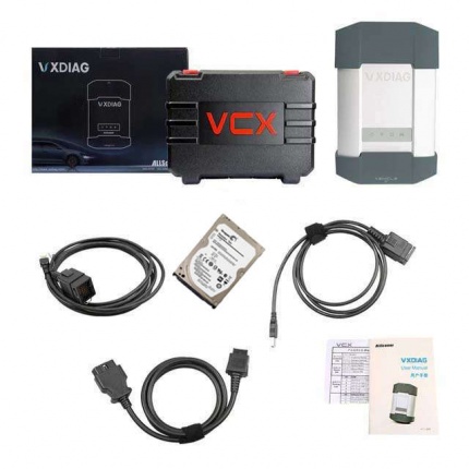 V2024.09 VXDIAG Multi Diagnostic Tool BENZ MB SD Connect C6 Plus BMW ICOM next 2 in 1 Scanner