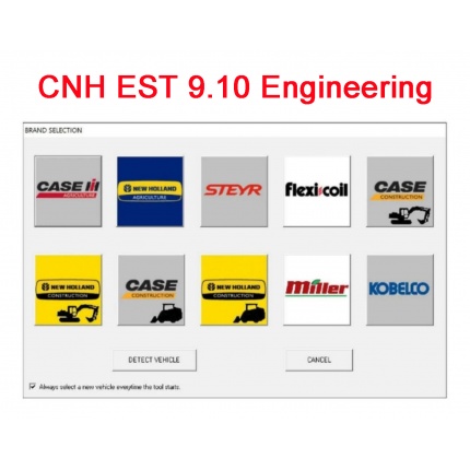 CNH EST 9.10 diagnostic software + eTimGo 8.18 for CNH EST All Brands OFFLINE Repair Manual