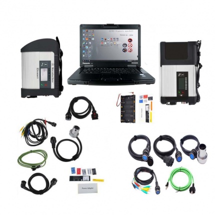 V2024.10 MB SD Connect C4 C5 Doip MB Star Diagnosis Plus Panasonic CF54 Laptop With Engineering Software