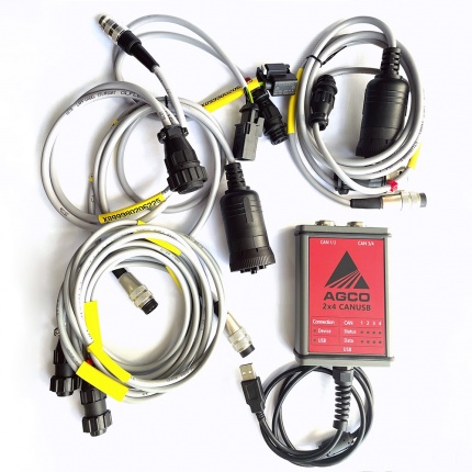 AGCO Diagnostic kit FOR AGCO CANBUS FENDT FenDias Massey Ferguson FOR AGCO SISU Power WinEEM4 Service Tools