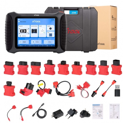 XTOOL InPlus IP900S Car Diagnostic Tools Automotivo Scanner ECU Coding Key Programming Active Test 38+ Services Topplogy